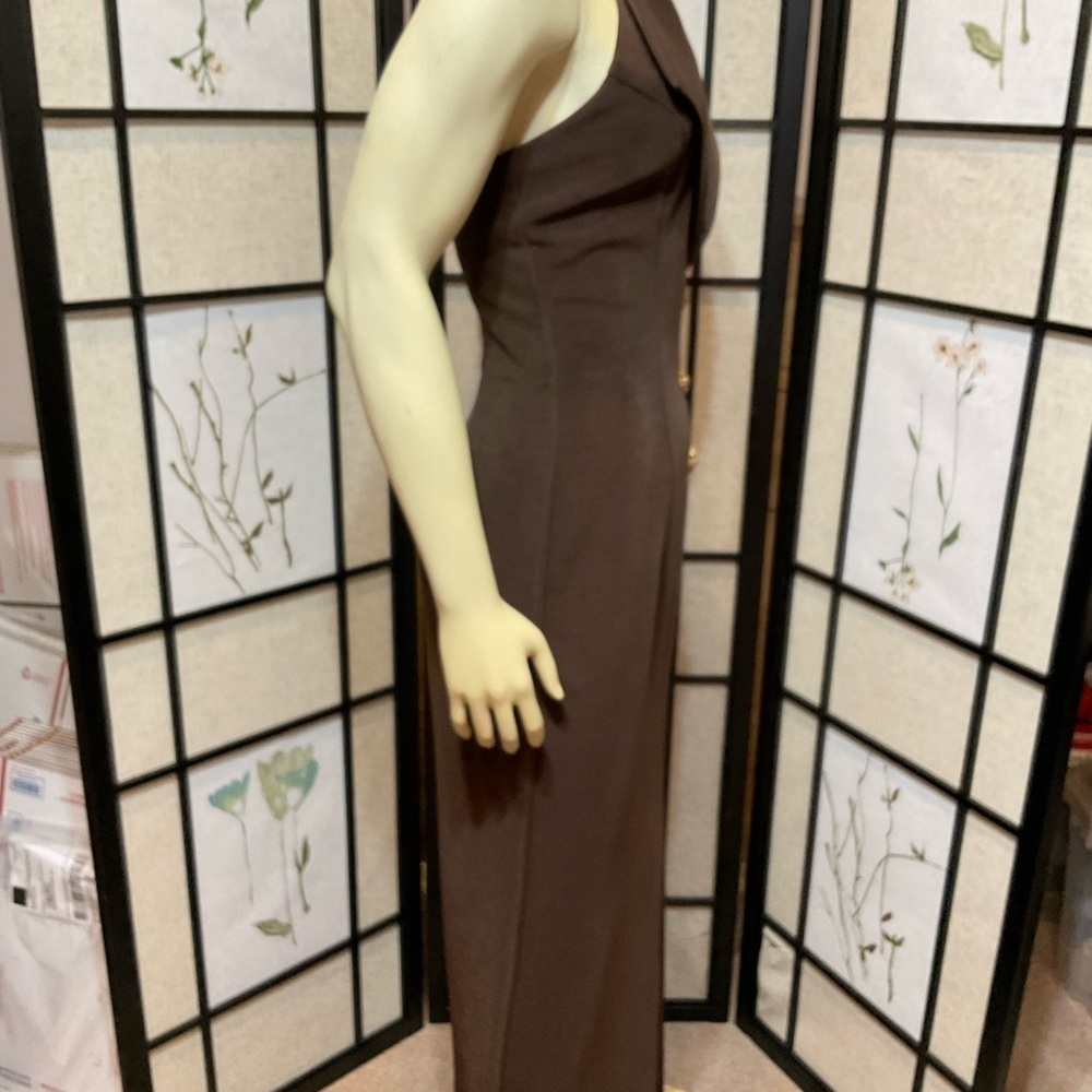 SCOTT McClintock Long Halter Top Dress Size 10 - Picture 5 of 16